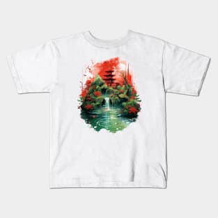 Zen Garden Kids T-Shirt